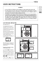 Предварительный просмотр 85 страницы Sime MURELLE HE 110 R ErP Original Instructions Manual