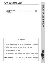 Preview for 3 page of Sime murelle HE 35 R Installer'S Instructions