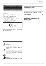 Preview for 5 page of Sime MURELLE HT 25 GPL User, Installation And Servicing Instructions