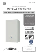 Sime MURELLE PRO HE MkII User, Installation And Servicing Instructions предпросмотр