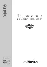 Предварительный просмотр 1 страницы Sime PLANET 25/60 BF Manual