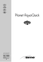 Sime Planet AquaQuick 25 BF Installer'S Instructions preview