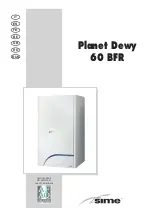 Sime Planet Dewy 60 BFR Installer'S Instructions предпросмотр