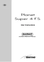 Предварительный просмотр 29 страницы Sime Planet Super 4 F.S. Installation & Servicing Instructions Manual