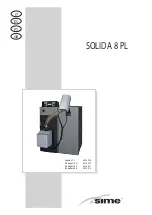 Предварительный просмотр 1 страницы Sime SOLIDA 8 PL Manual