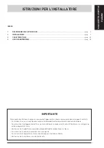 Preview for 3 page of Sime SOLO-DUETTO 25 BF TSE Installation Instructions Manual