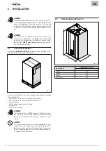 Предварительный просмотр 68 страницы Sime UNIQA REVOLUTION 25 User, Installation And Servicing Instructions