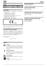 Preview for 41 page of Sime VERA HE 25 User, Installation And Servicing Instructions