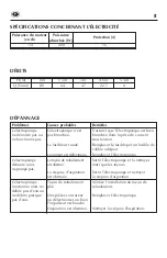 Предварительный просмотр 8 страницы Simer 2533SH Series Use And Maintenance Manual