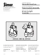 Simer 2905-04 Owner'S Manual preview