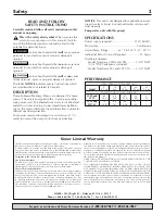 Preview for 2 page of Simer 2990 Owner'S Manual