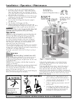 Предварительный просмотр 3 страницы Simer 3963C Installation, Operation & Parts Manual