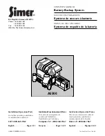 Simer A5500 Owner'S Manual предпросмотр