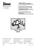 Предварительный просмотр 1 страницы Simer BW85 Series Owner'S Manual