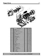 Предварительный просмотр 7 страницы Simer PORTABLE UTILITY/SPRINKLER PUMP 2825SS Owner'S Manual