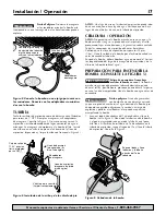 Предварительный просмотр 17 страницы Simer PORTABLE UTILITY/SPRINKLER PUMP 2825SS Owner'S Manual