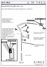 SIMES SLOT VELA S.2836 Installation preview