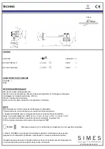 SIMES Techno Series Instructions preview