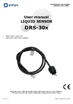 Simex DRS-30 Series User Manual preview