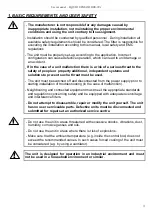 Preview for 3 page of Simex DRS-30 Series User Manual