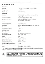 Preview for 4 page of Simex SGC-61 User Manual