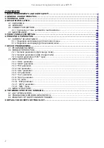 Предварительный просмотр 2 страницы Simex Simpact SZP-73 User Manual