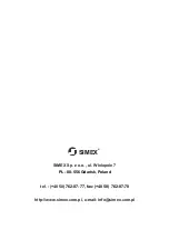 Предварительный просмотр 24 страницы Simex Simpact SZP-73 User Manual