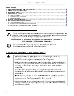 Preview for 2 page of Simex SIN-8 User Manual