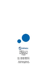 Preview for 48 page of Simex SLIK-638 User Manual