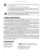 Preview for 4 page of Simex SLIK-N118 User Manual