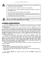 Preview for 4 page of Simex SPI-638 User Manual