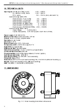 Предварительный просмотр 8 страницы Simex SPT-85 Operation Manual