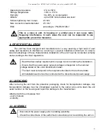 Предварительный просмотр 5 страницы Simex SPT-86L User Manual