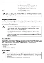 Preview for 6 page of Simex SRL-49 User Manual