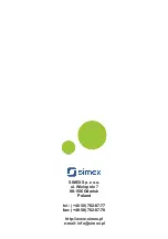 Preview for 62 page of Simex SRL-49 User Manual