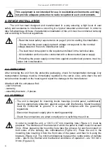 Предварительный просмотр 6 страницы Simex SRP-147-XC User Manual