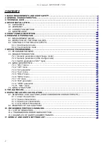 Предварительный просмотр 2 страницы Simex SRP-73-XC User Manual