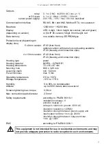 Предварительный просмотр 5 страницы Simex SRP-73-XC User Manual