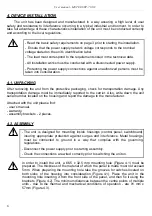 Предварительный просмотр 6 страницы Simex SRP-73-XC User Manual