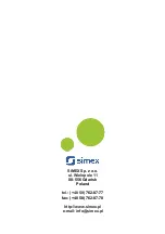 Предварительный просмотр 48 страницы Simex SRP-73-XC User Manual