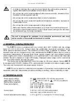 Preview for 4 page of Simex SRP-73 User Manual