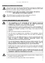 Preview for 3 page of Simex SRP-N118 User Manual