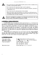 Preview for 4 page of Simex SRT-147-XA User Manual