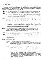 Preview for 22 page of Simex SRT-147-XA User Manual