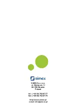 Предварительный просмотр 44 страницы Simex SRT-147-XA User Manual