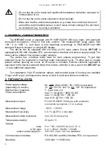 Preview for 4 page of Simex SRT-457 User Manual