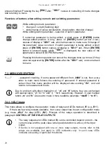 Предварительный просмотр 20 страницы Simex SRT-457 User Manual