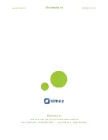 Preview for 40 page of Simex SRT-73 User Manual