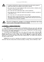 Preview for 4 page of Simex SRT-94 User Manual