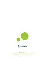 Предварительный просмотр 36 страницы Simex SRT-L70 User Manual